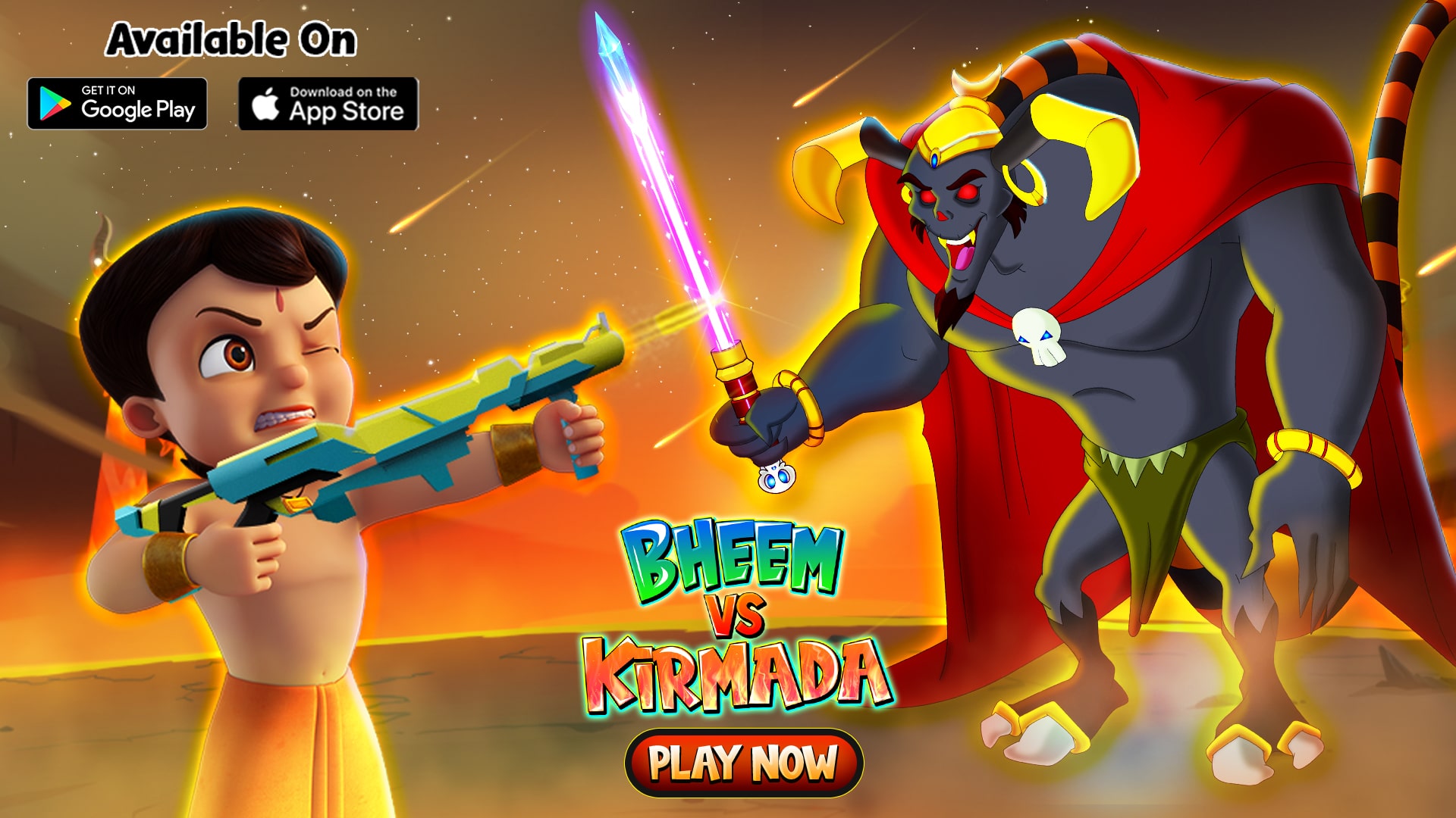 Chhota Bheem Vs Kirmada