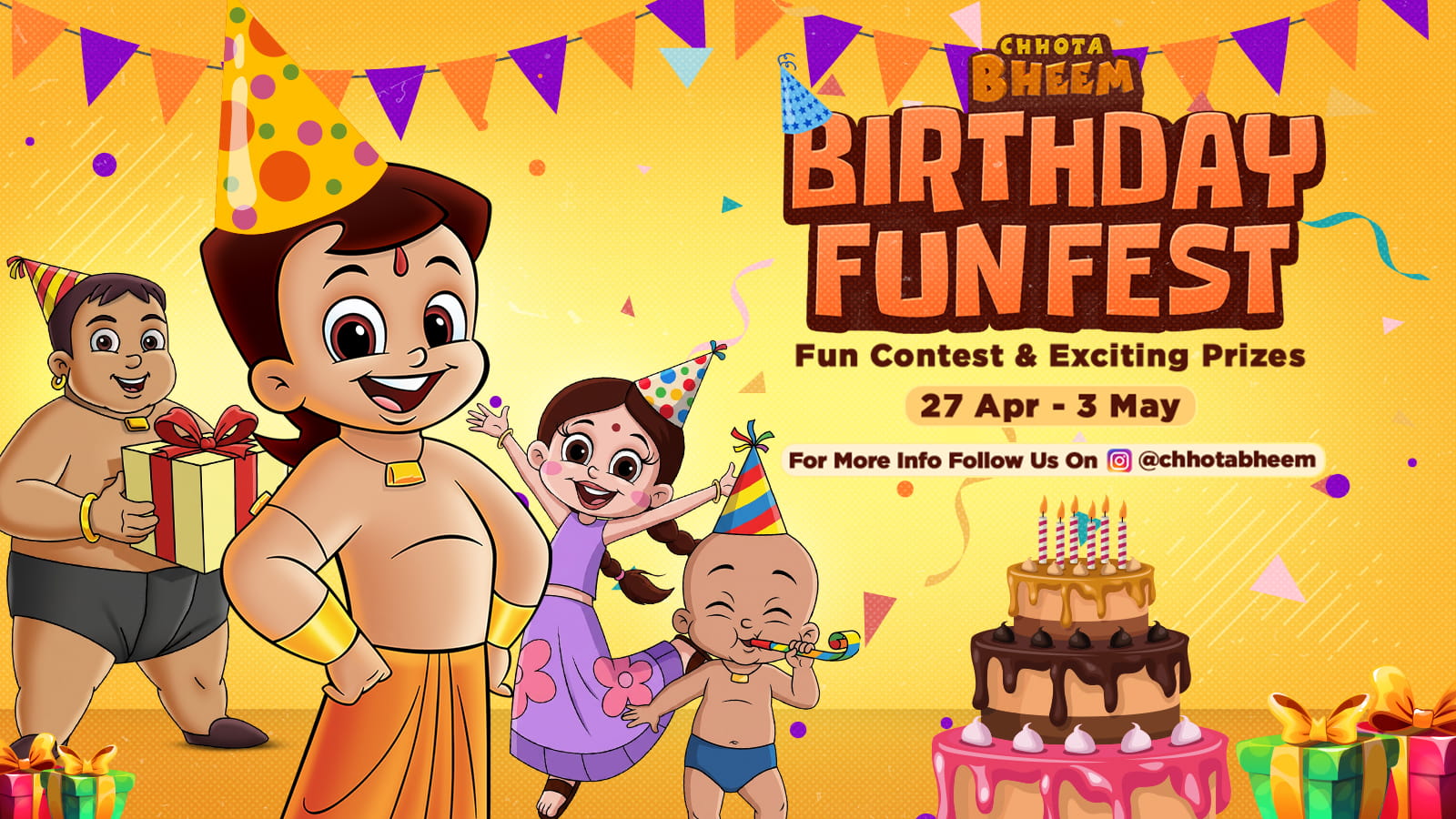 chhota bheem birthday