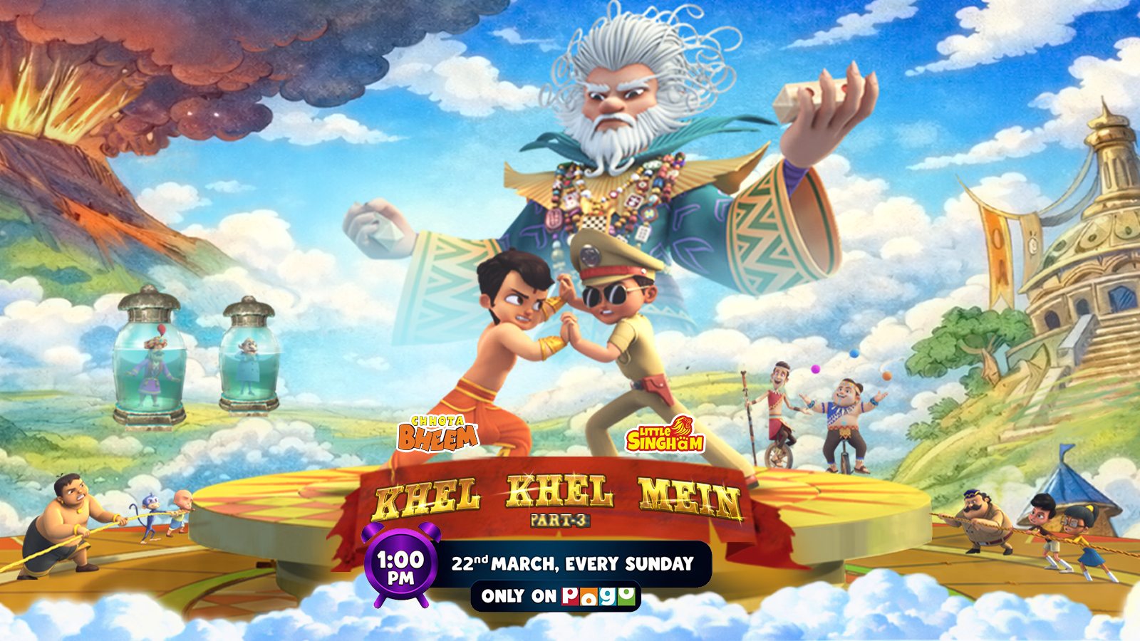 Chhota Bheem & Little Singham - Khel Khel Mein