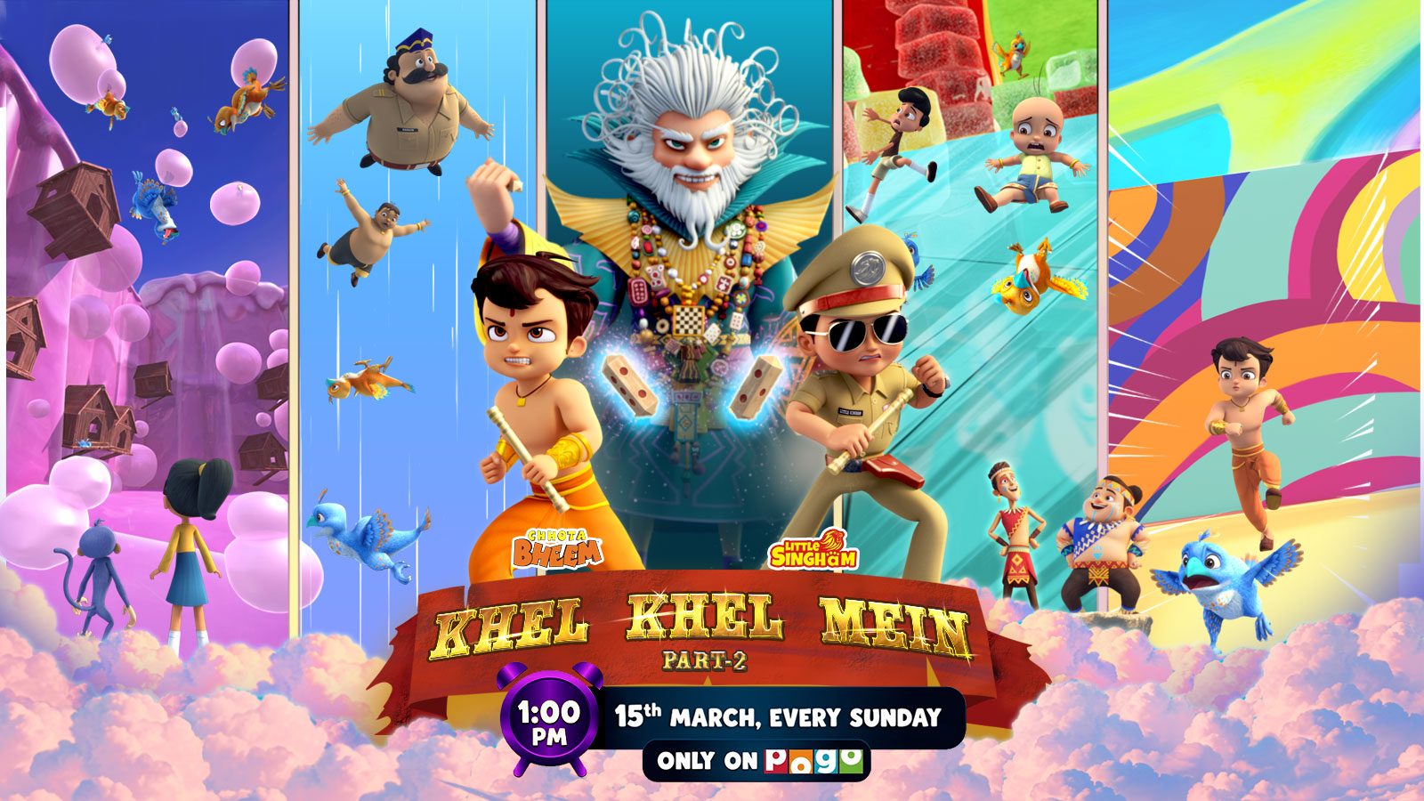 Chhota Bheem & Little Singham - Khel Khel Mein